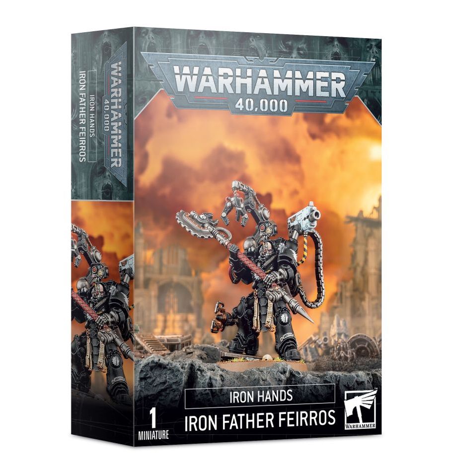 Iron Father Feirros - Iron Hands HQ Warhammer 40K Space Marines