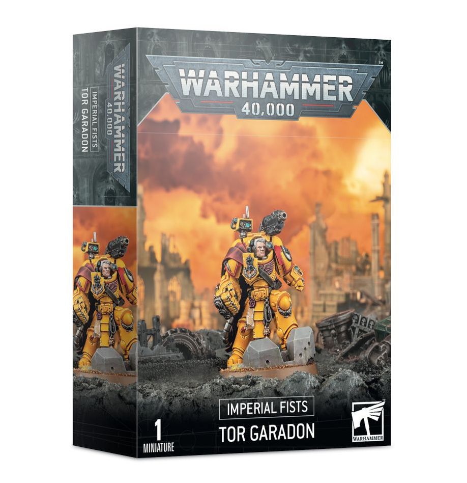 Imperial Fists Tor Garadon - Warhammer 40K Space Marines HQ Hero