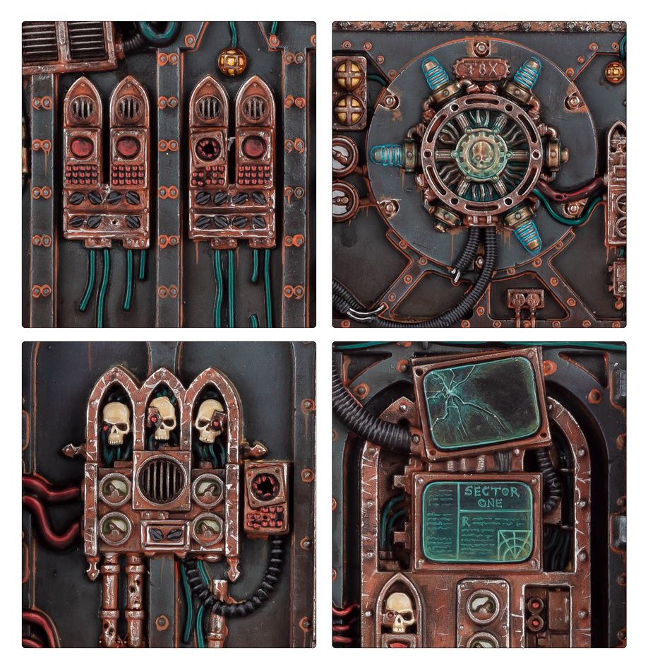 Warhammer 40,000 Kill Team: Killzone Gallowdark - Close Quarters Space Hulk Terrain