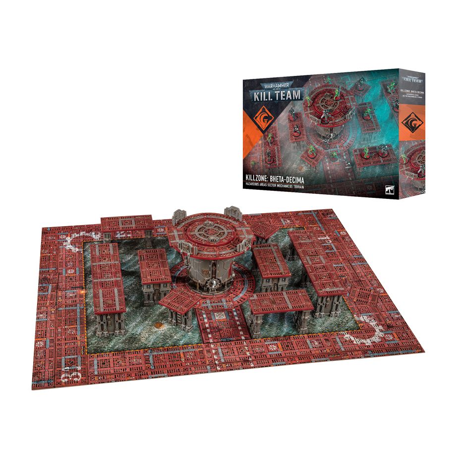 Warhammer 40,000 Kill Team: Killzone Bheta-Decima - Hazardous Areas Sector Mechanicus Terrain