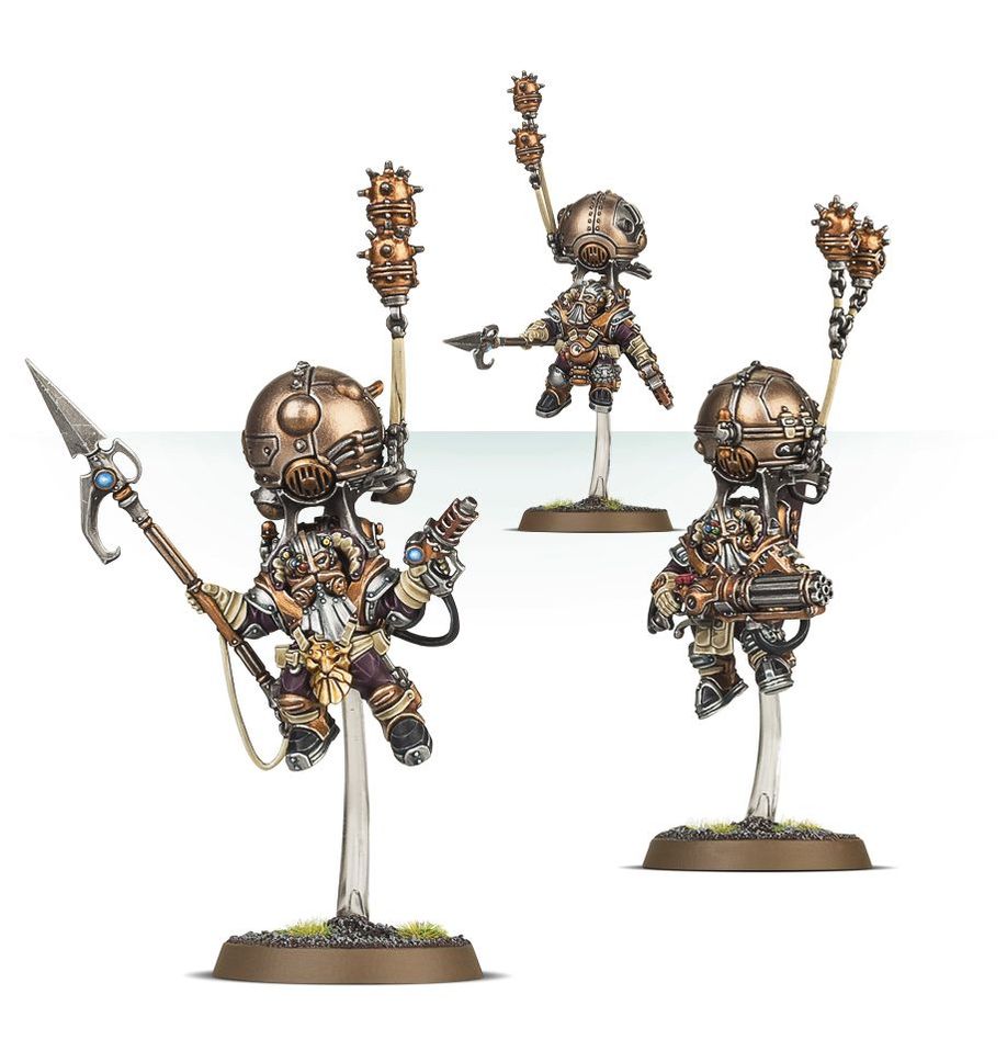 Warhammer Age of Sigmar Kharadron Overlords Skywardens - Elite Flying Infantry