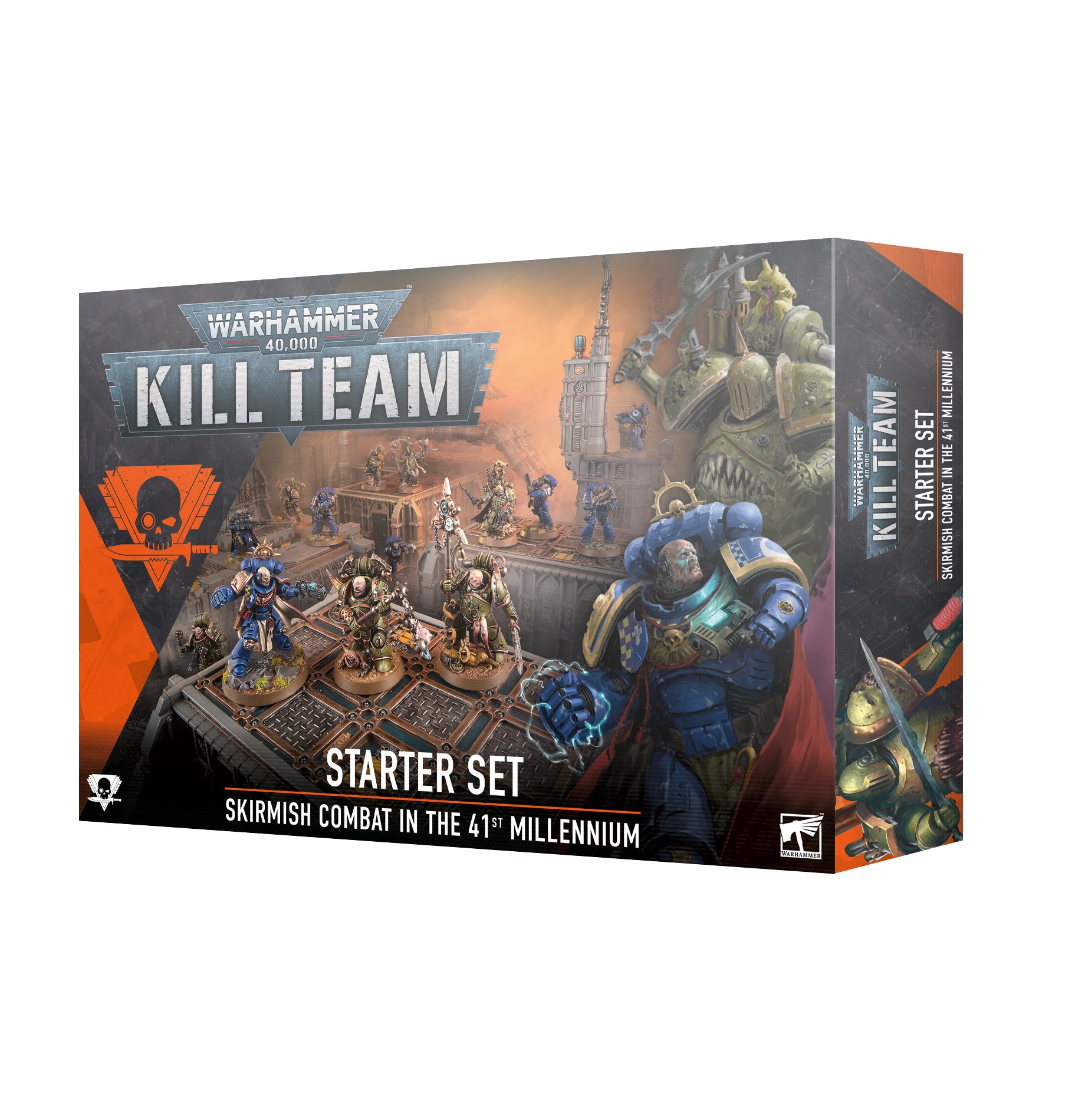 Warhammer Kill Team starter set packaging on a white background
