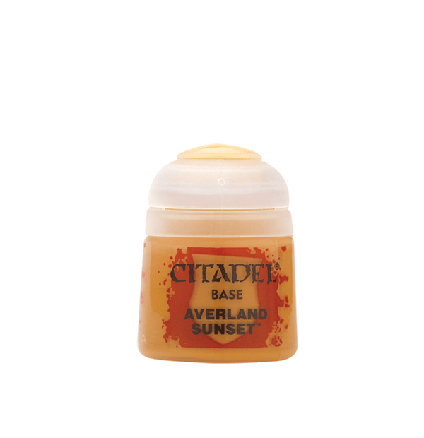 CItadel Averland Sunset pot paint on a white background