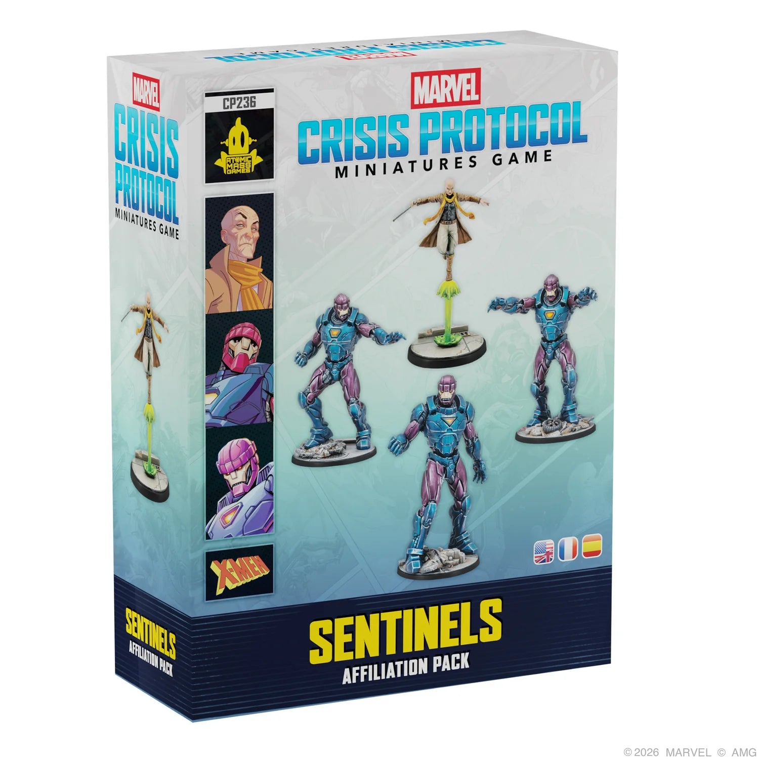 Marvel Crisis Protocol: Sentinels Affiliation Pack Preorder 2/27