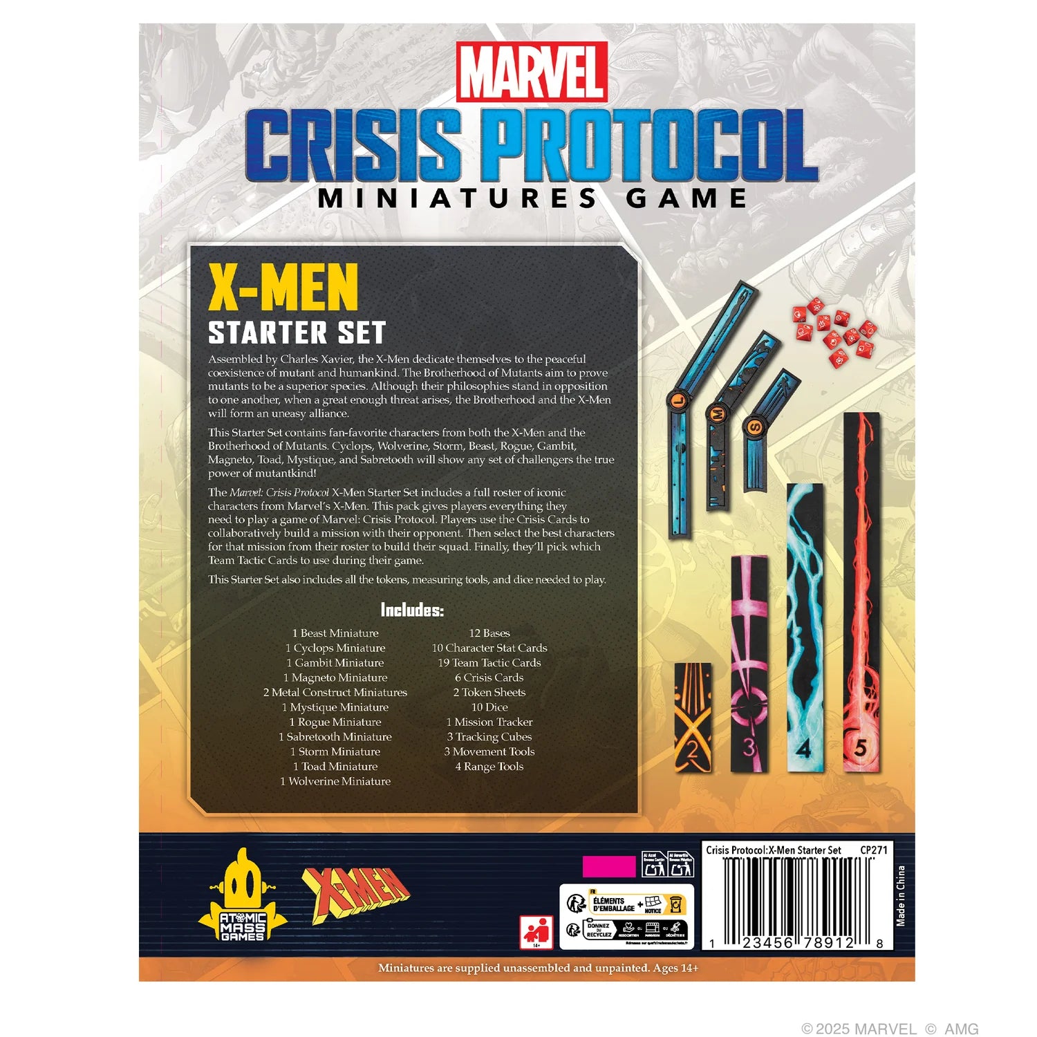 Marvel Crisis Protocol: X-Men Starter Set