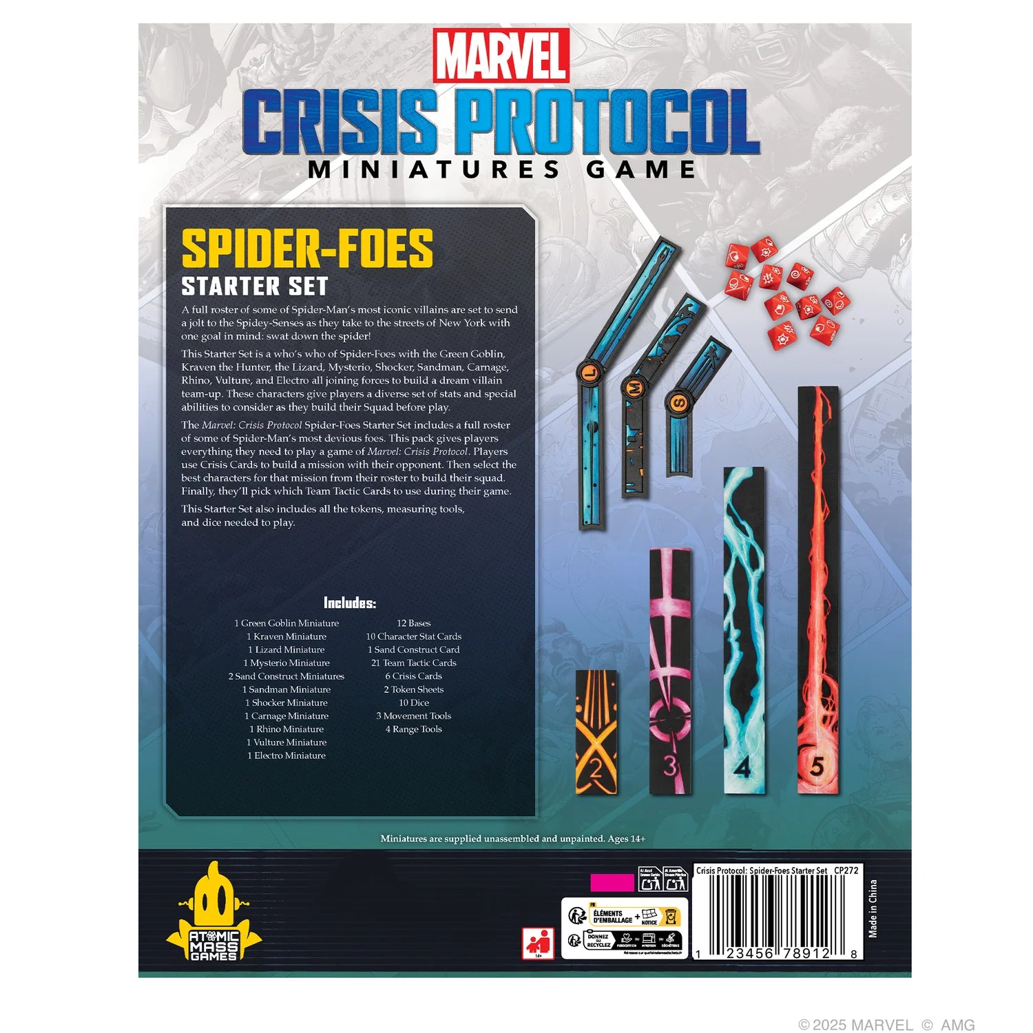 Marvel Crisis Protocol: Spider-Foes Starter Set