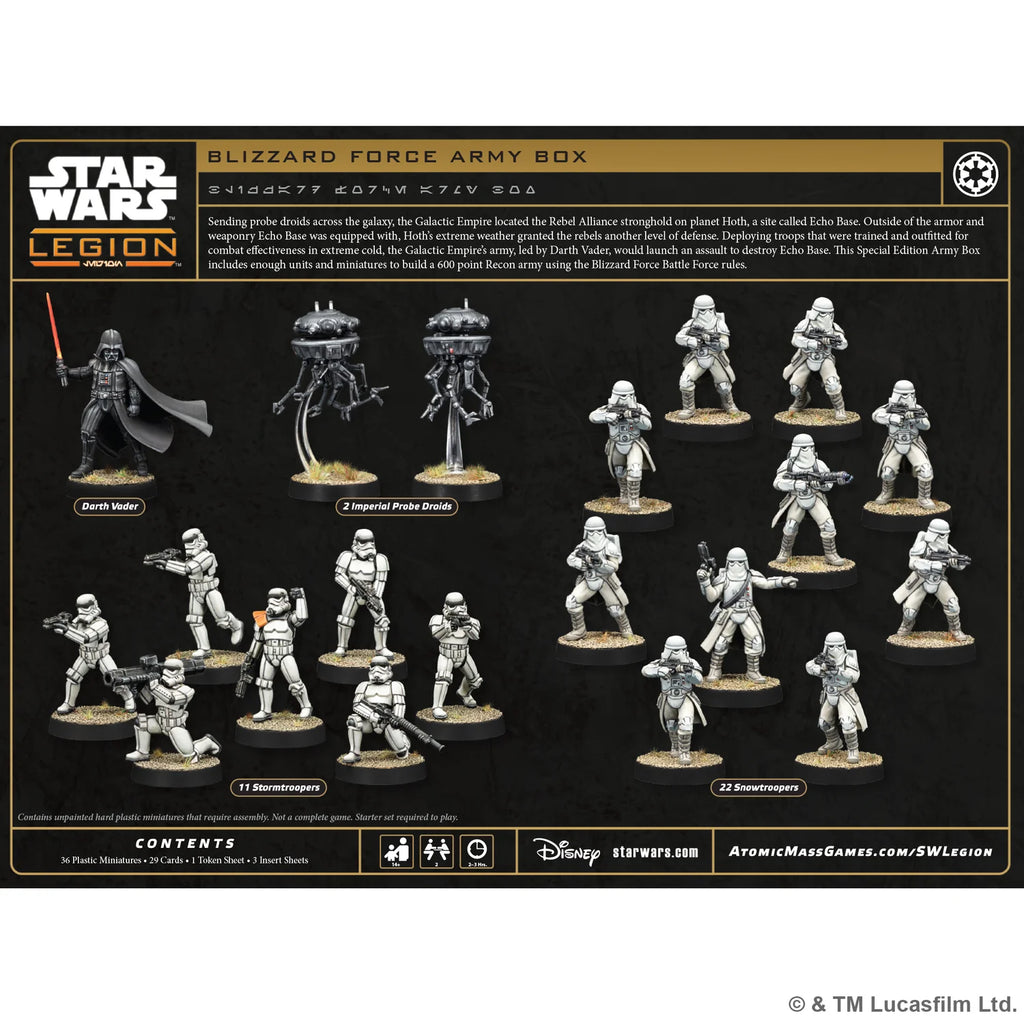 Star Wars Legion: Blizzard Force Army Box - Special Edition 4/3 Preorder