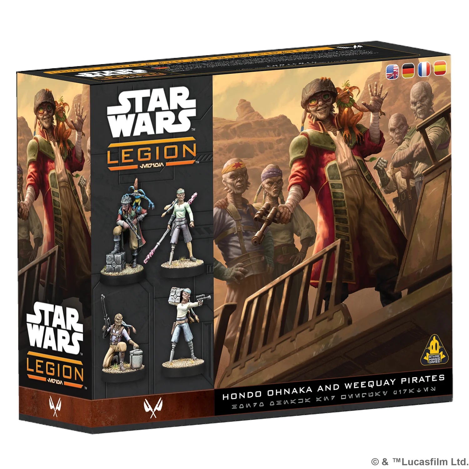 Star Wars Legion: Hondo Ohnaka and Weequay Pirates Preorder 4/17