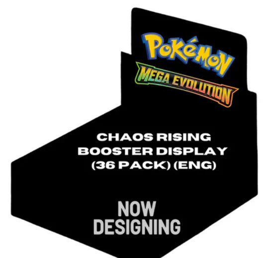 Pokémon Mega Evolution: Chaos Rising Booster Display (36 Pack) Preorder 5/22