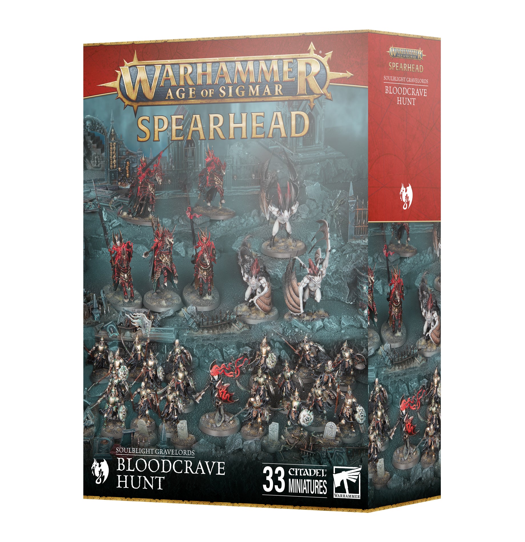 Age of Sigmar Spearhead: Soulblight Gravelords Bloodcrave Hunt - Vampire Army