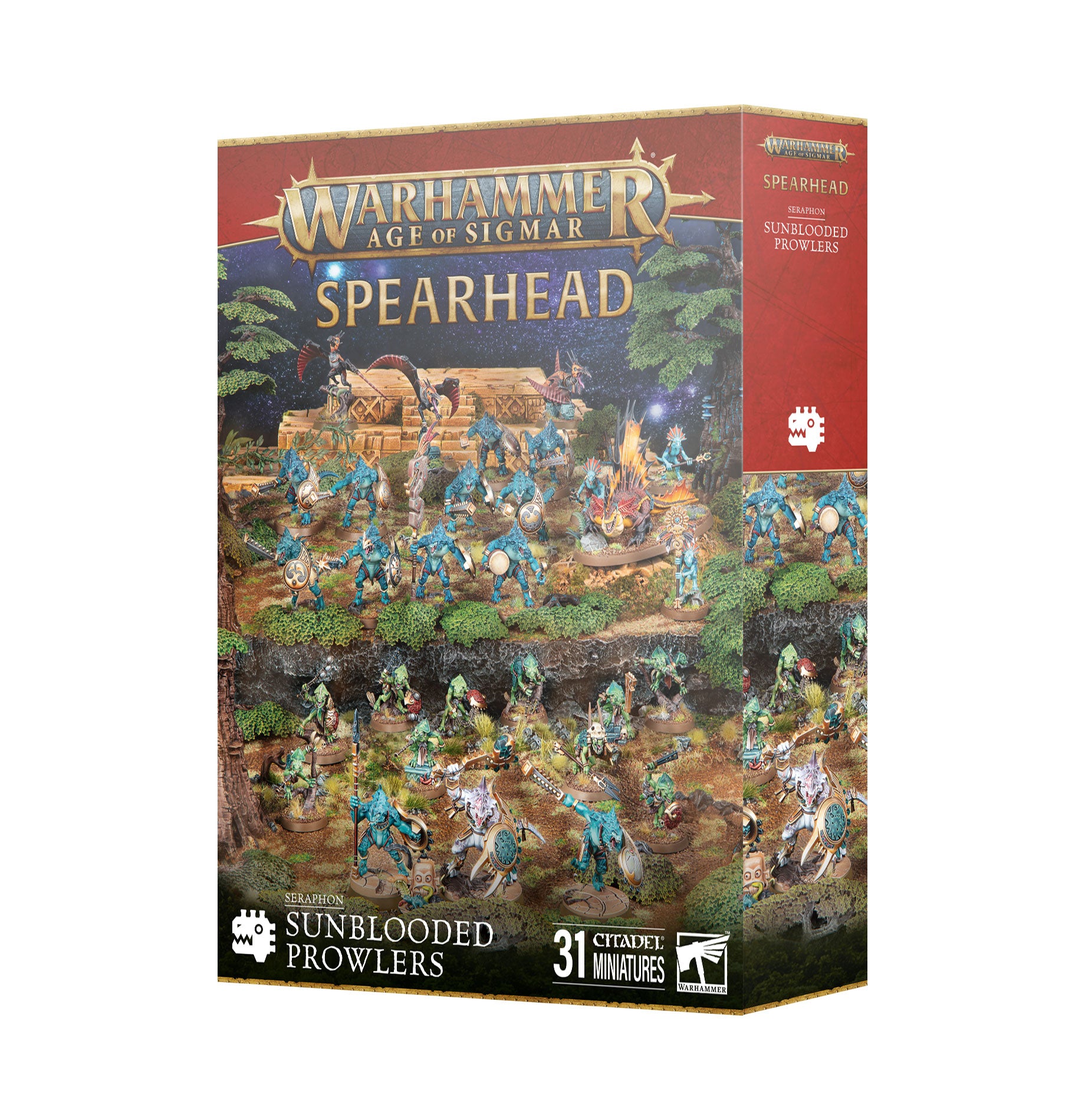 Spearhead: Seraphon Sunblooded Prowlers - Age of Sigmar Lizardmen Force