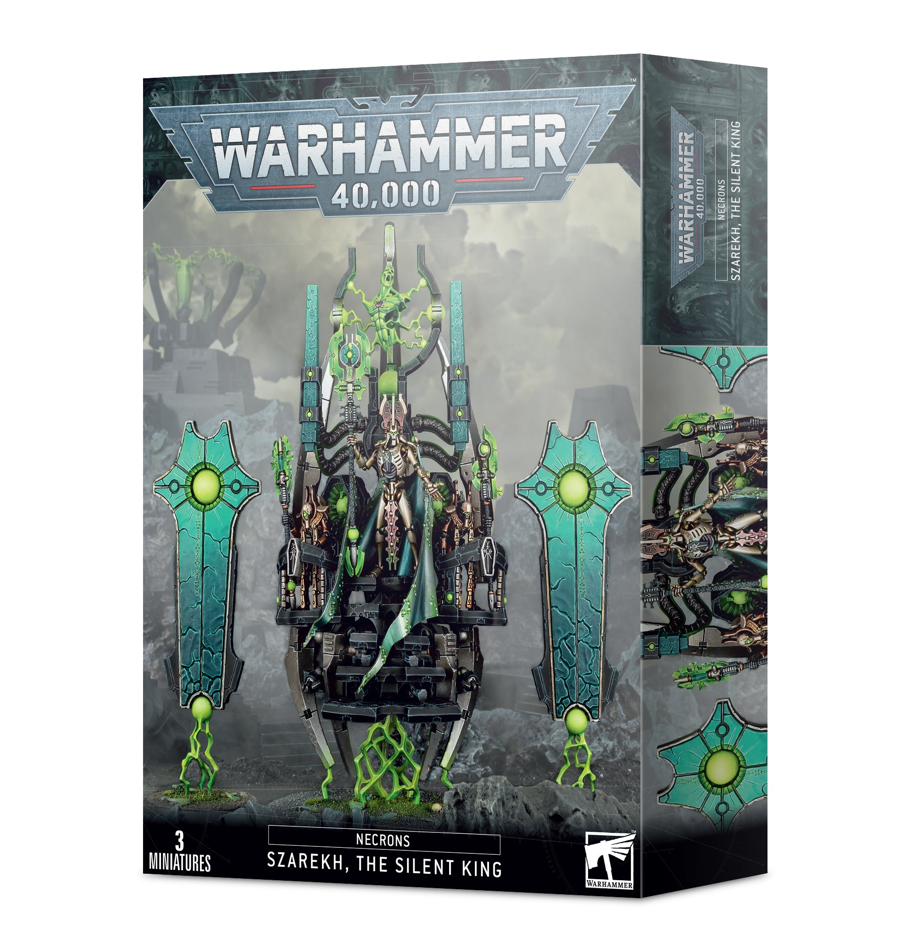 Necrons Szarekh the Silent King - Supreme Overlord Miniature