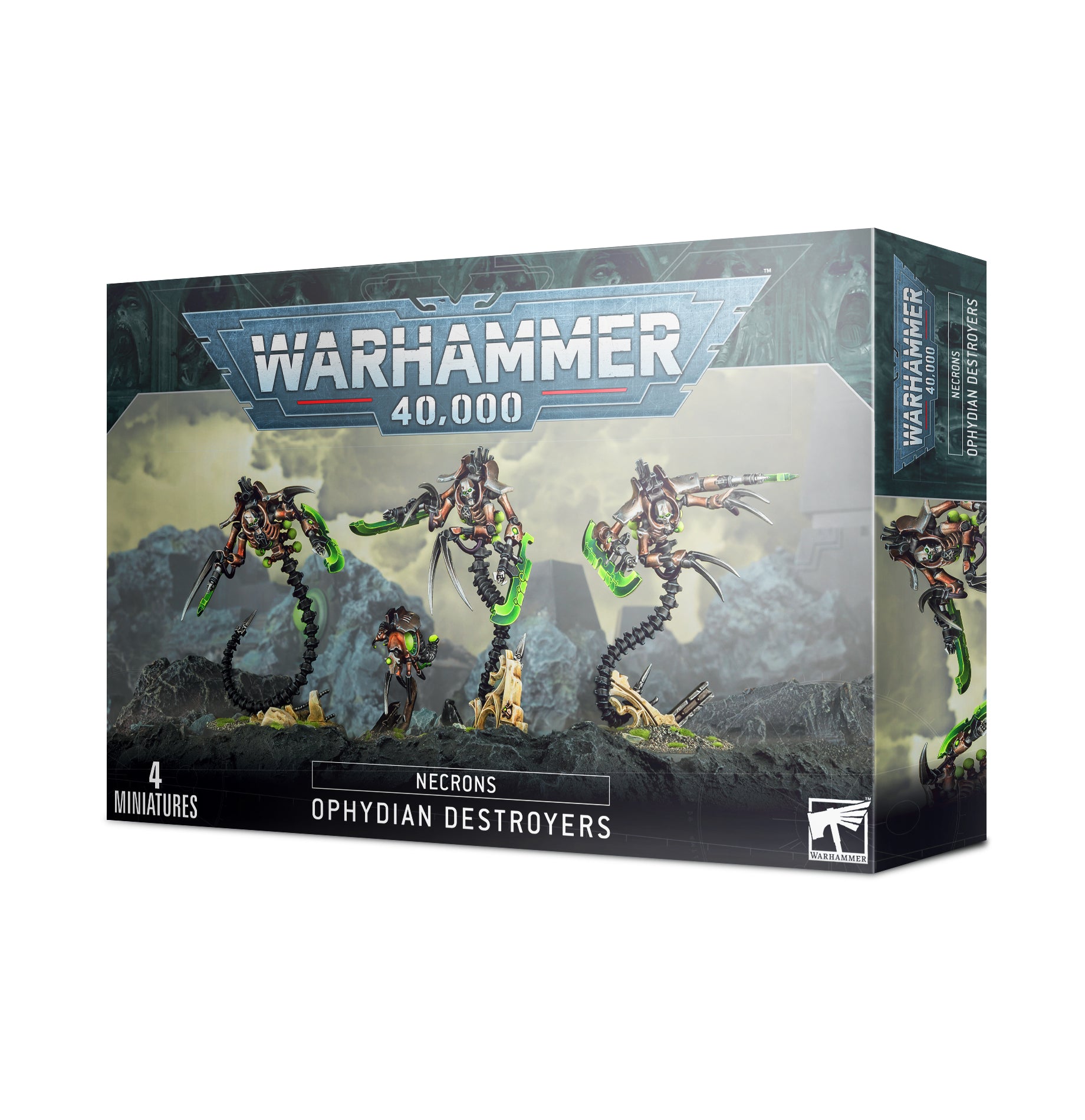Necron Ophydian Destroyers - Elite Underground Assault Unit | Warhammer 40K