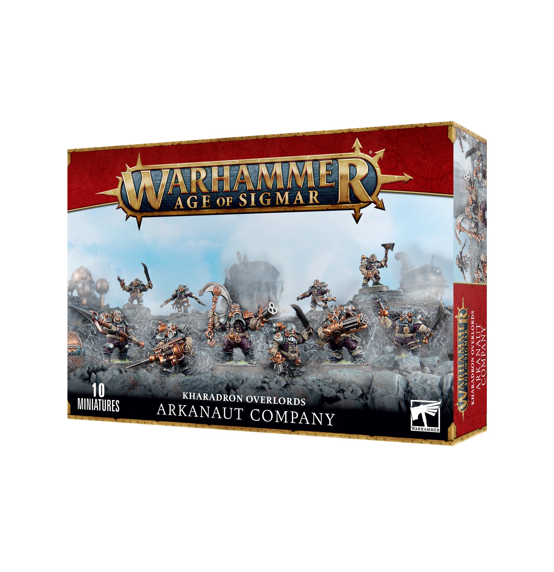 Warhammer Age of Sigmar Kharadron Overlords Arkanaut Company - Core Infantry Squad
