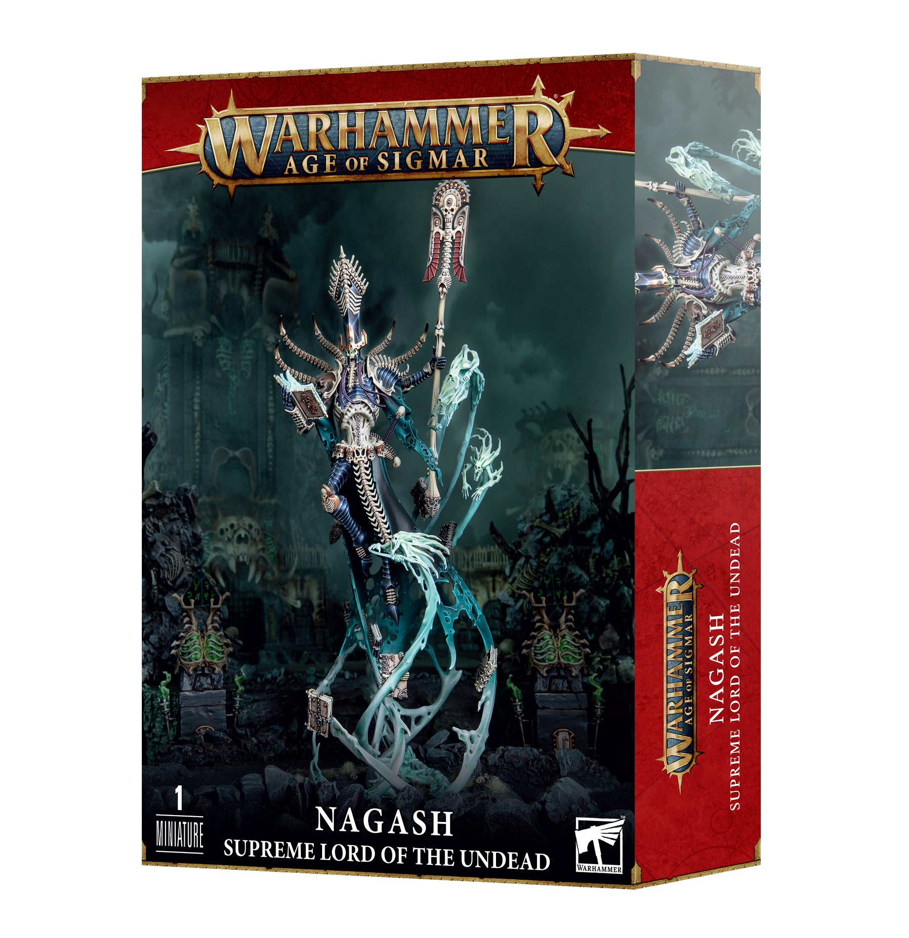 Nagash Supreme Lord of Undead - Deathlords Mortarch - Age of Sigmar