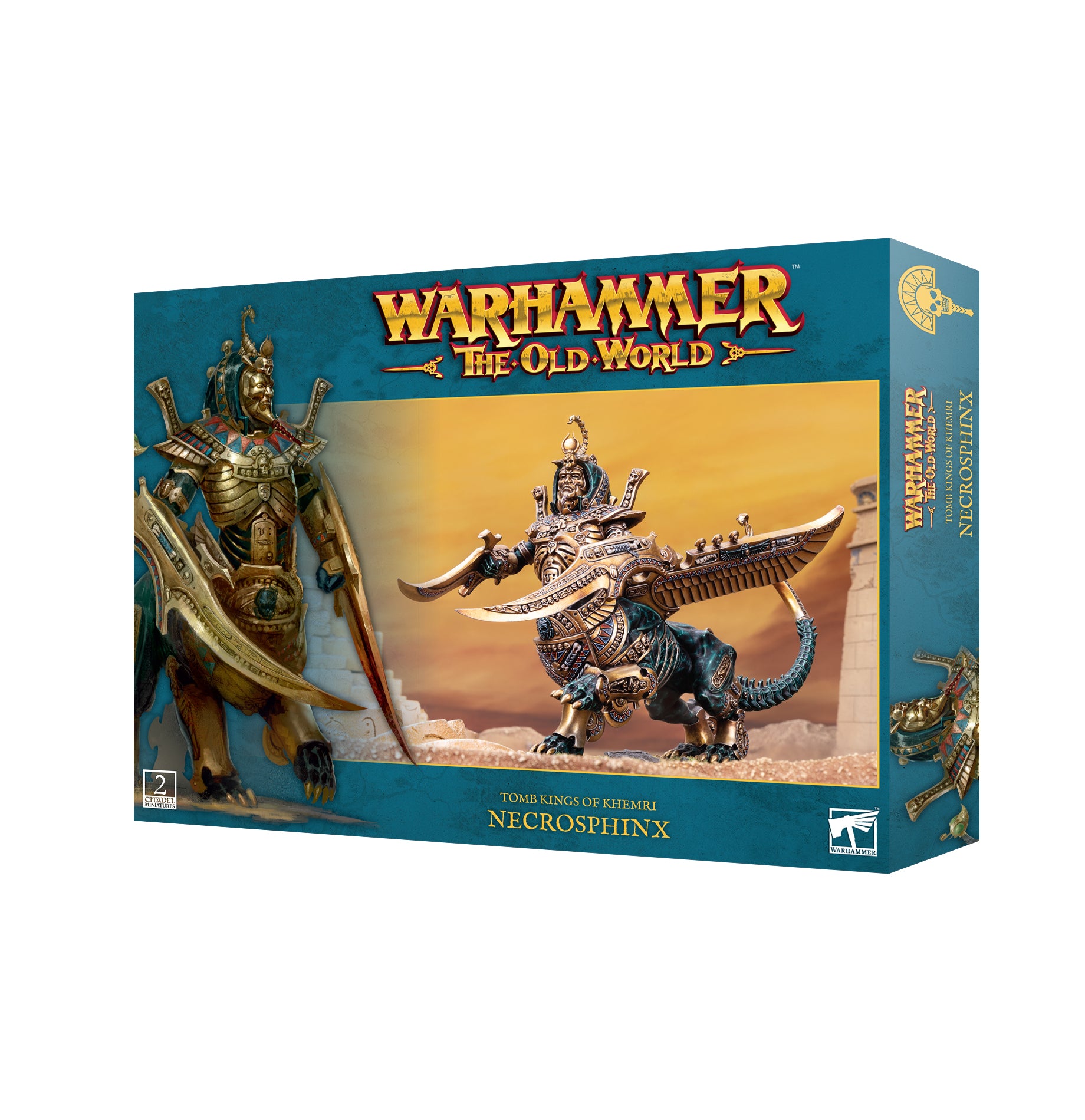 Tomb Kings Necrosphinx - Massive Undead Sphinx | Warhammer The Old World