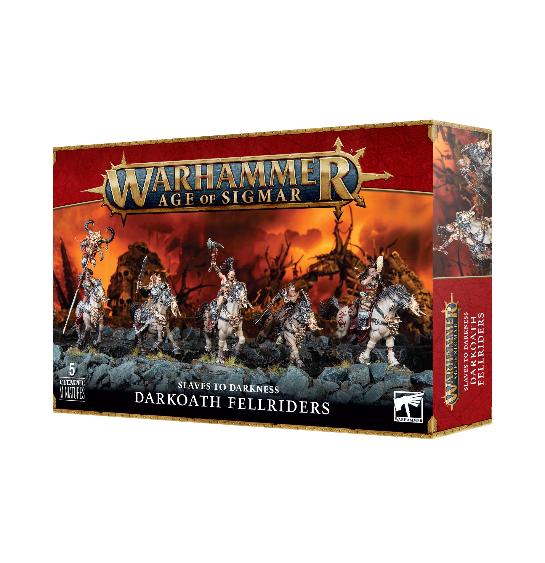 Slaves to Darkness Darkoath Fellriders - Barbarian Cavalry for Age of Sigmar