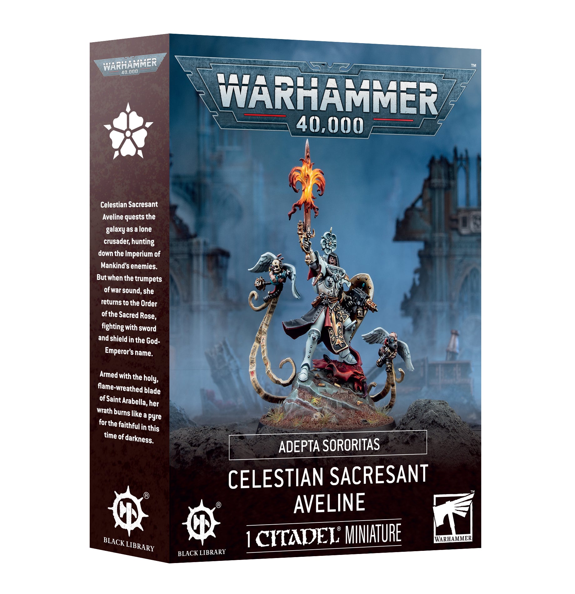 Adepta Sororitas: Celestian Sacresant Aveline - Elite Sister Superior - Warhammer 40K