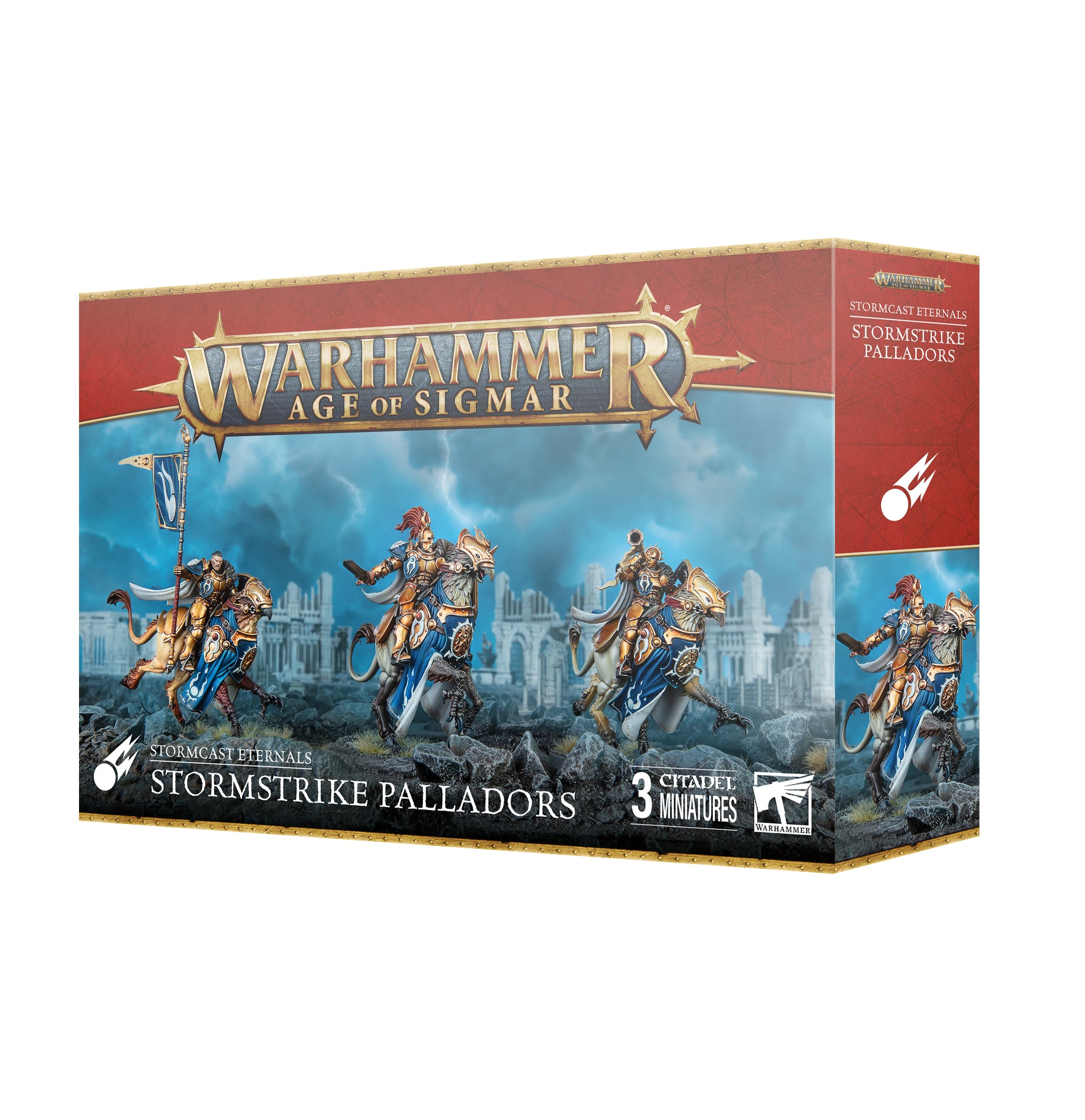 Warhammer Age of Sigmar Stormstrike Palladors box packaging on a white background