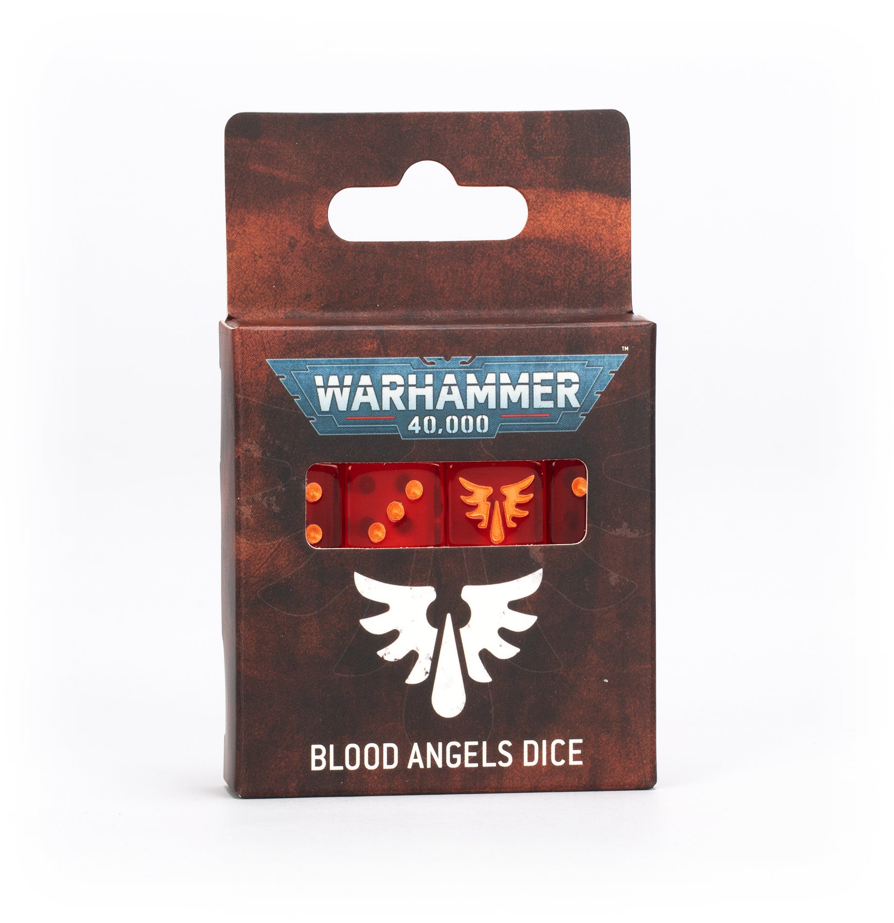 Blood Angels Dice Set - Chapter-Themed Gaming Dice - Warhammer 40K