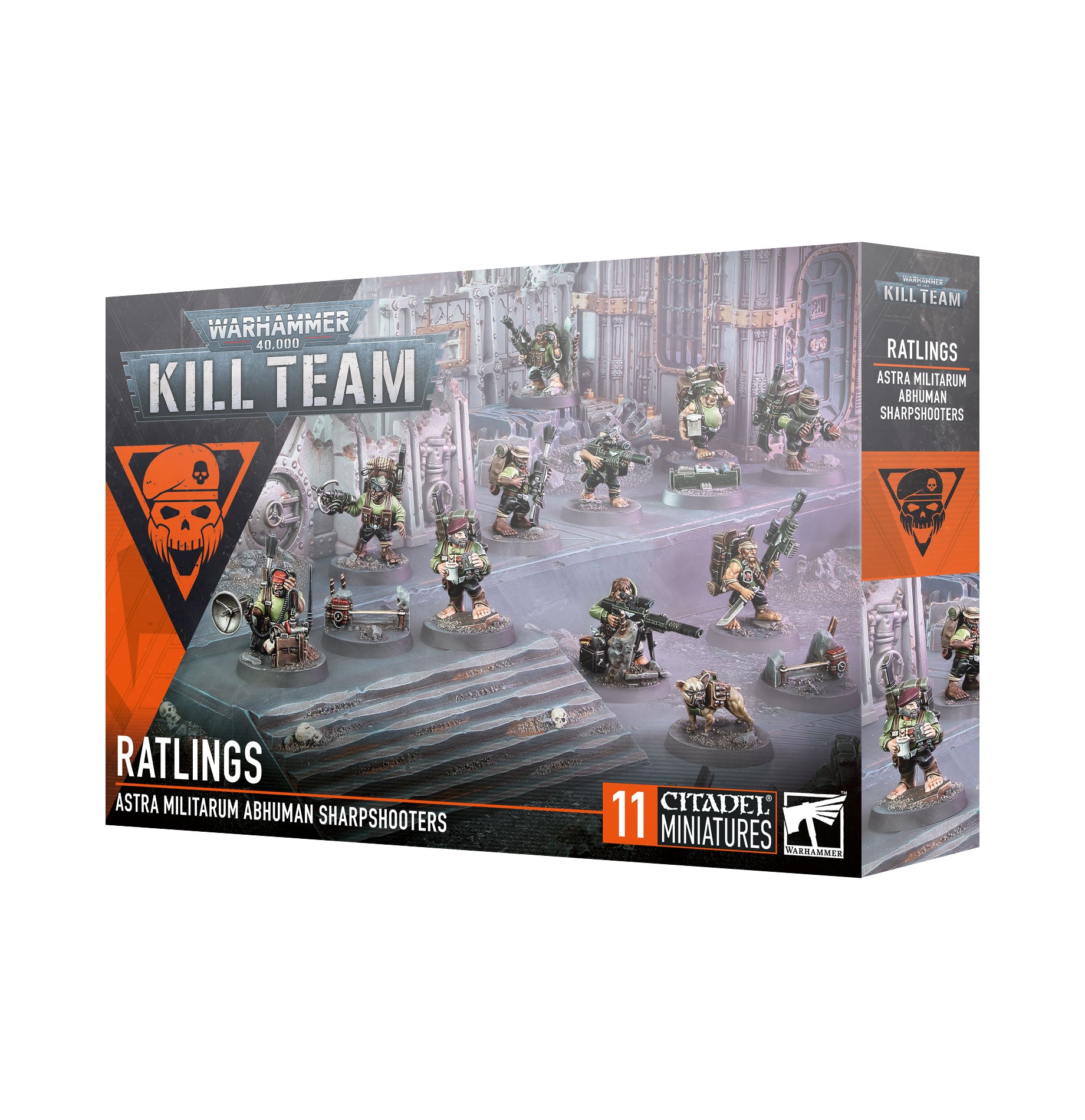 Warhammer 40,000 Kill Team: Ratlings - Astra Militarum Sniper Squad