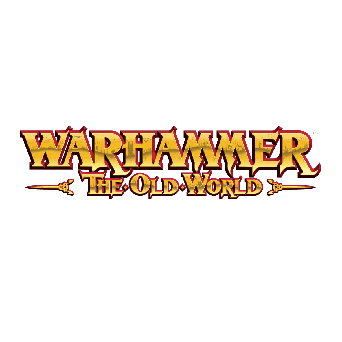 Warhammer The Old World logo on a white background