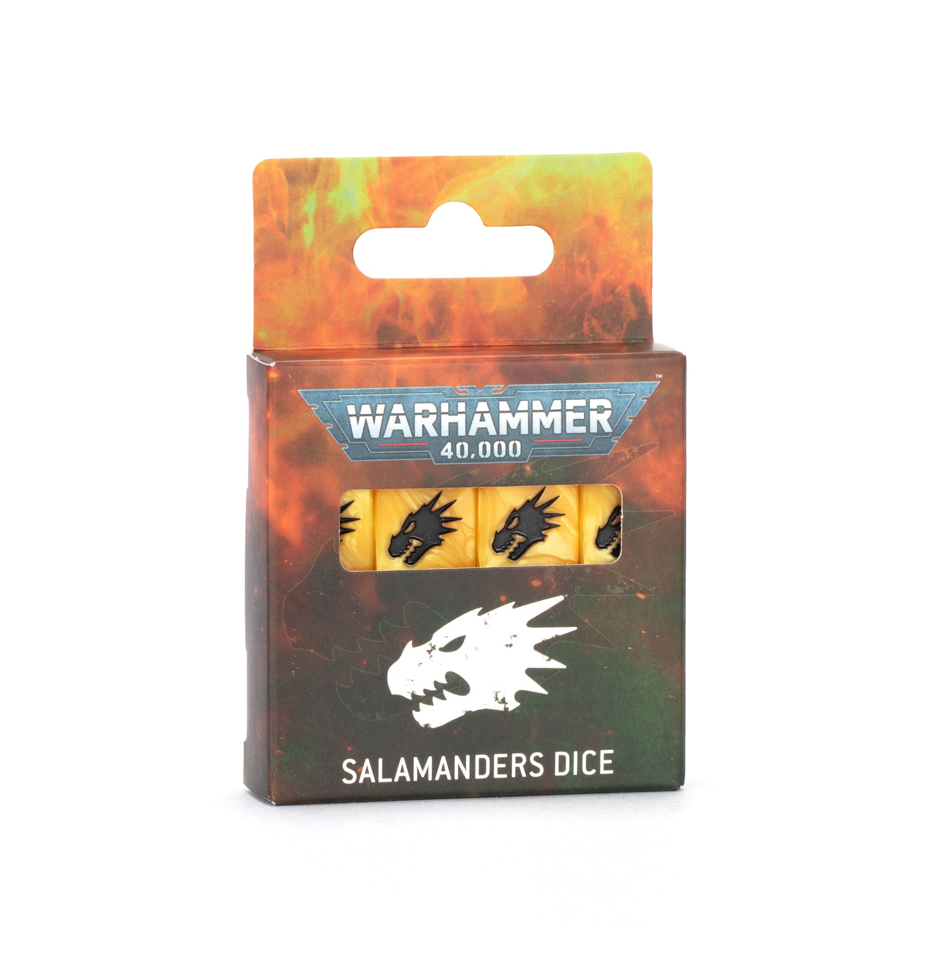 Space Marines: Salamanders Dice Set - Chapter-Themed Gaming Dice - Warhammer 40K