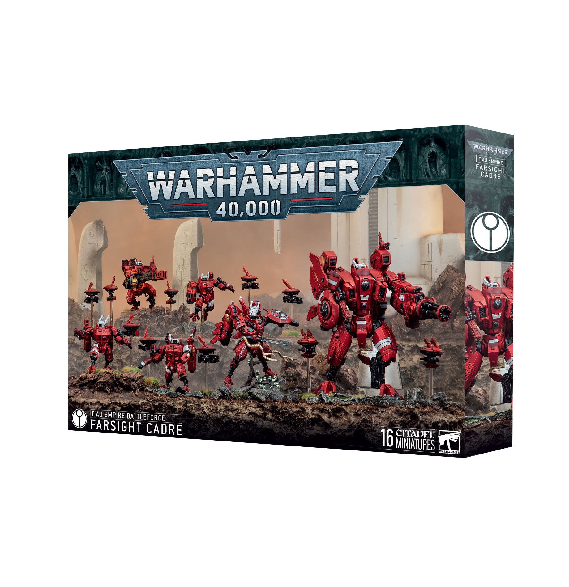 Warhammer 40K T'au Empire Battleforce: Farsight Cadre - Crisis Suits Army