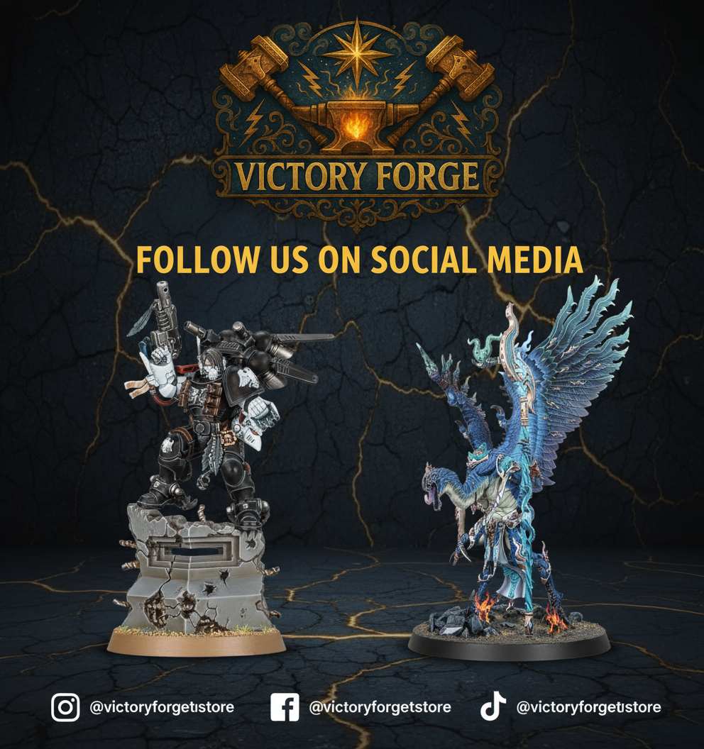 Victory Forge Social Media Banner with Logo
